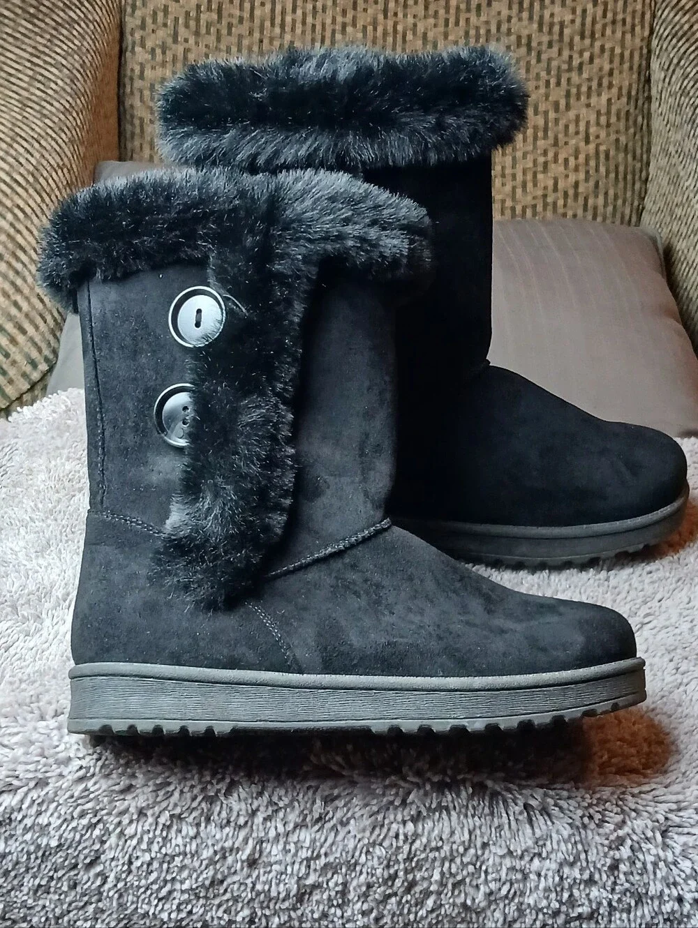 COZY SO ABIGAIL WOMEN'S FAUX FUR WINTER BOOTS
